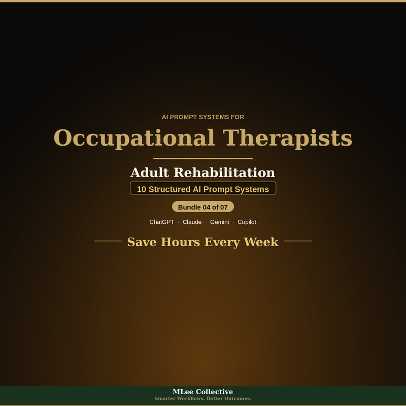 Occupational Therapists — Adult Rehabilitation