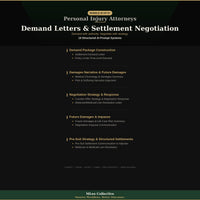 Personal Injury Attorneys — Demand Letters & Settlement Negotiation - Image 3