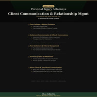 Personal Injury Attorneys — Client Communication & Relationship Management - Image 3