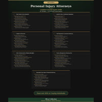 Personal Injury Attorneys — Complete AI Prompt System Mega Bundle - Image 3