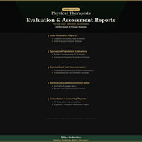 Physical Therapists — Evaluation & Assessment Reports - Image 3