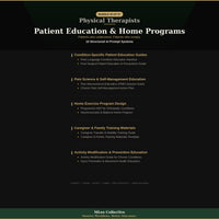 Physical Therapists — Patient Education & Home Programs - Image 3