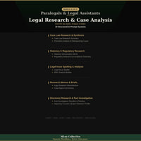 Paralegals & Legal Assistants — Legal Research & Case Analysis - Image 3