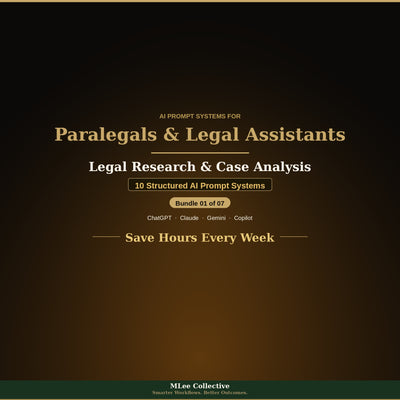 Paralegals & Legal Assistants — Legal Research & Case Analysis