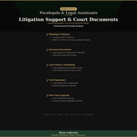Paralegals & Legal Assistants — Litigation Support & Court Documents - Image 3