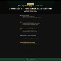 Paralegals & Legal Assistants — Contracts & Transactional Documents - Image 3