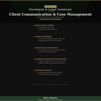 Paralegals & Legal Assistants — Client Communication & Case Management - Image 3
