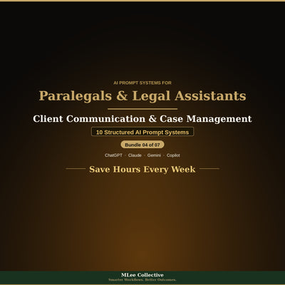 Paralegals & Legal Assistants — Client Communication & Case Management