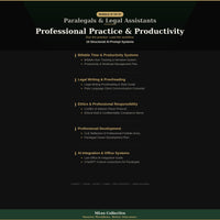 Paralegals & Legal Assistants — Professional Practice & Productivity - Image 3