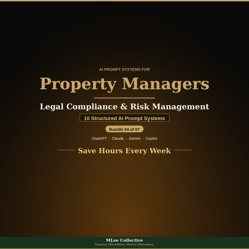 Property Managers — Legal Compliance & Risk Management