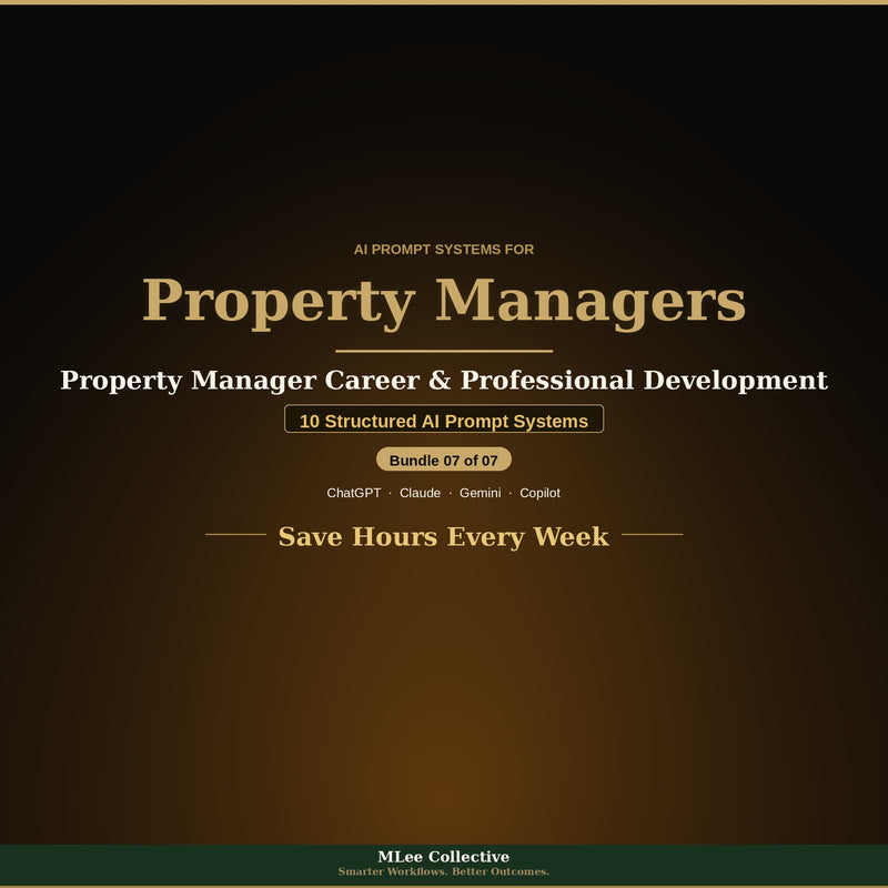 Property Managers — Property Manager Career & Professional Development
