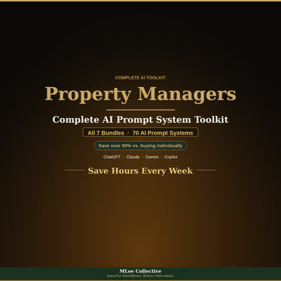 Property Managers — Complete AI Prompt System Mega Bundle