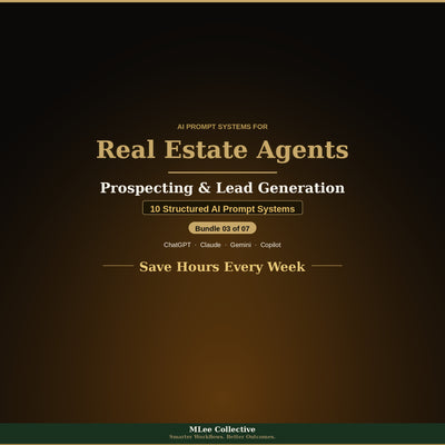 Real Estate Agents — Prospecting & Lead Generation