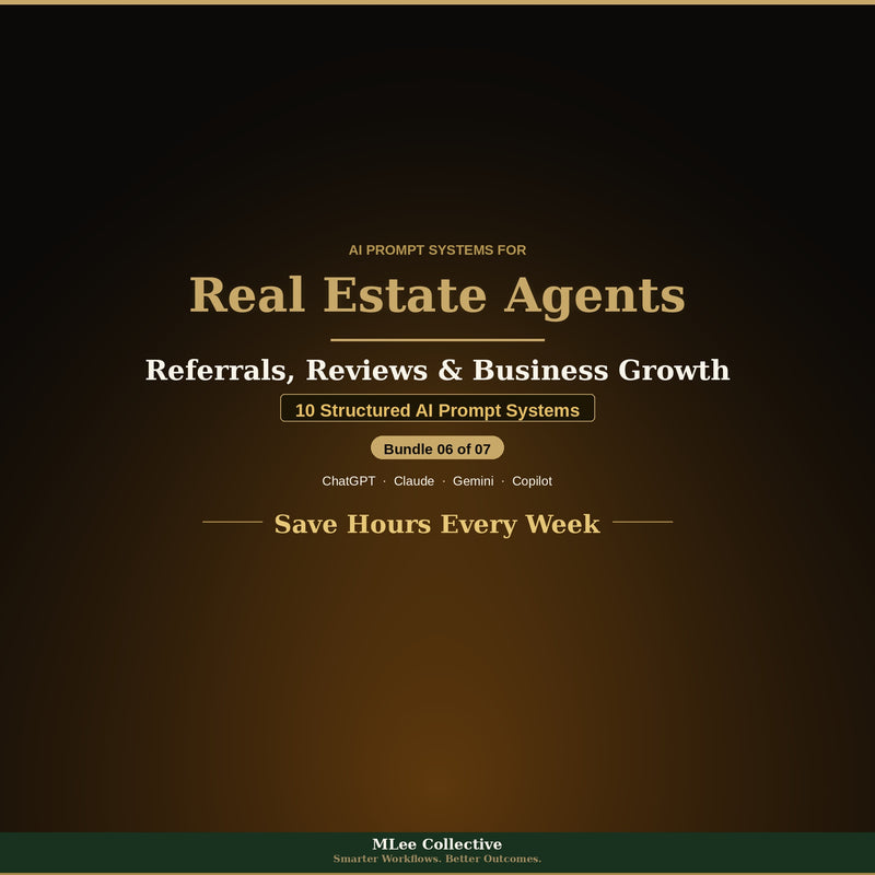 Real Estate Agents — Referrals, Reviews & Business Growth