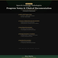 Speech-Language Pathologists — Progress Notes & Clinical Documentation - Image 3