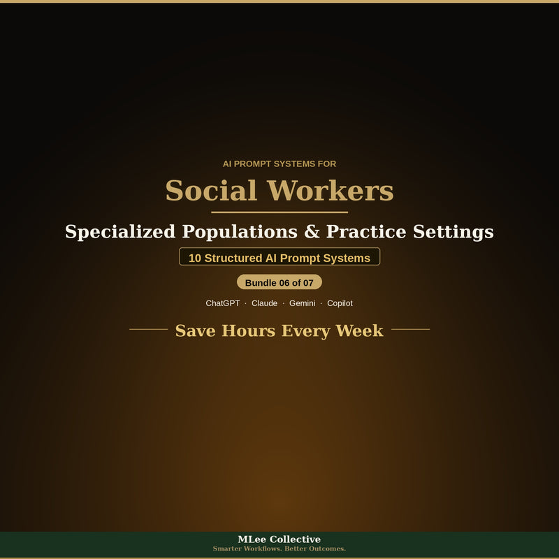 Social Workers — Specialized Populations & Practice Settings