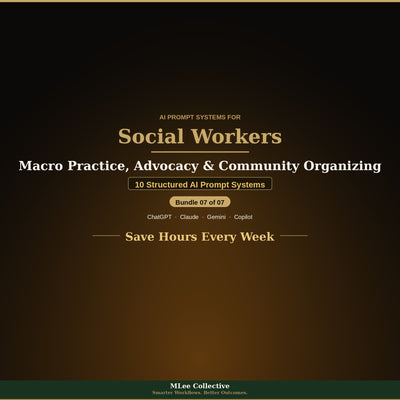 Social Workers — Macro Practice, Advocacy & Community Organizing