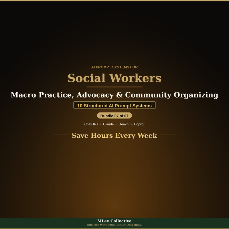 Social Workers — Macro Practice, Advocacy & Community Organizing