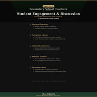 Secondary School Teachers — Student Engagement & Discussion - Image 3
