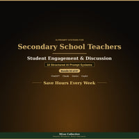 Secondary School Teachers — Student Engagement & Discussion - Image 1