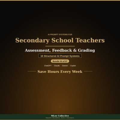 Secondary School Teachers — Assessment, Feedback & Grading
