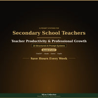 Secondary School Teachers — Teacher Productivity & Professional Growth - Image 1