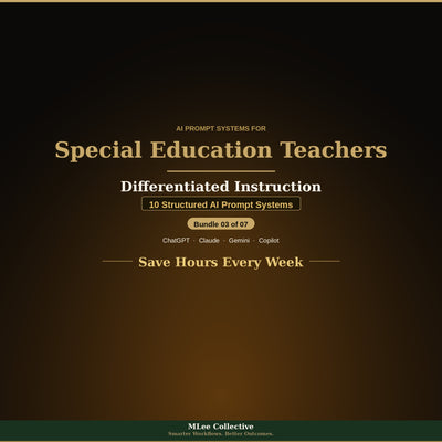 Special Education Teachers — Differentiated Instruction