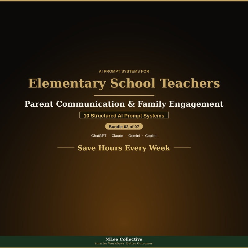 Elementary School Teachers — Parent Communication & Family Engagement