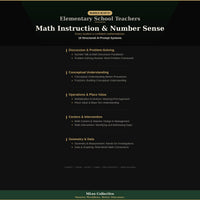 Elementary School Teachers — Math Instruction & Number Sense - Image 3