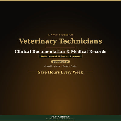 Veterinary Technicians & Veterinary Teams — Clinical Documentation & Medical Records