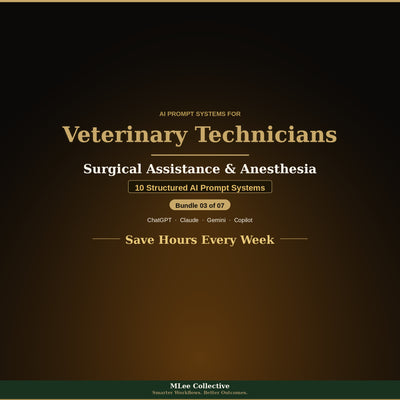 Veterinary Technicians & Veterinary Teams — Treatment Planning & Patient Management