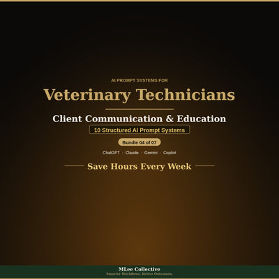 Veterinary Technicians & Veterinary Teams — Client Communication & Education