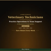 Veterinary Technicians & Veterinary Teams —  Practice Operations & Team Support - Image 1